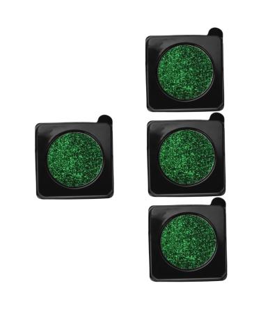 FOMIYES 4pcs Glitter Eyeshadow Palette Eye Shadow Green Glitter Blue Shimmer Eyeshadow Makeup Halloween