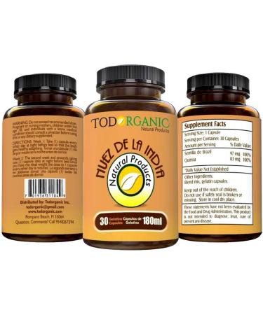 Authentic Brasil Seed & Quinoa Capsules - 30 Day Supply | Semilla Brasil Pills Supplement - Buy Online on GoSupps.com