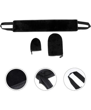 Didiseaon Kit de 3 Mitaines Anti-Humidit sans Doigts Noir Double Face Bande de Traction Applicateur Autobronzant Visage et Dos Imperm able Flocage Doux pour Application Uniforme de - Buy Online on GoSupps.com