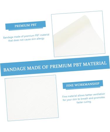 Buy Athletic Tape - 6 Rolls of 15c Elasticity Gauze Mesh Bandages - White PBT | Fast International Shipping - Buy Online on GoSupps.com