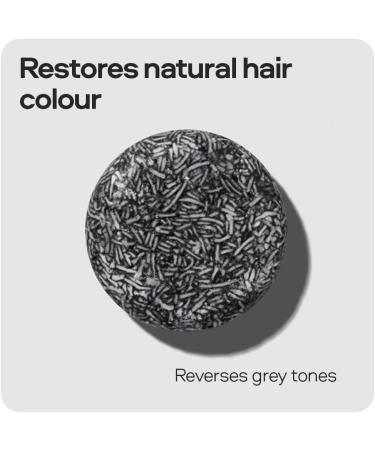 Sons Anti-Gray Hair Solid Shampoo for Men Restores Gray Hair Strands to Their Natural Color for Daily Use 3 Months - Buy Online on GoSupps.com