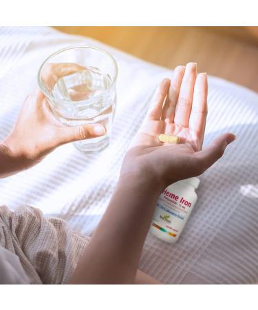 Gentle Iron Supplement for Women & Teens | Monash Low FODMAP | Methylated B-12 & Folate | Raise Hemoglobin & Ferritin | 30 Gelatin Capsules - Buy Online on GoSupps.com