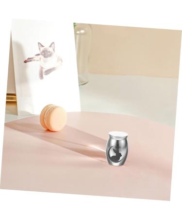 BESPORTBLE 3pcs Rabbit Urn Small Pet Urn Urns Bunny Memorials Pet Urn Keepsake Urn Dog Urn Stainless Steel 4.00X3.00X3.00CMx3pcs Silverx3pcs - Buy Online on GoSupps.com