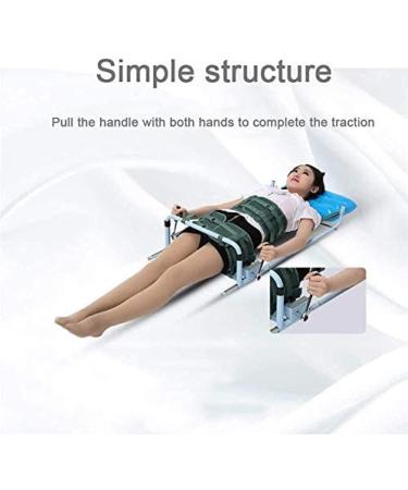 Neck Back Lumbar Traction Device Bed Home Use Cervical Spine Extension Stretcher Device Improve Spine Posture for Spine Alignment and Chronic Neck Pain Relief - Buy Online on GoSupps.com