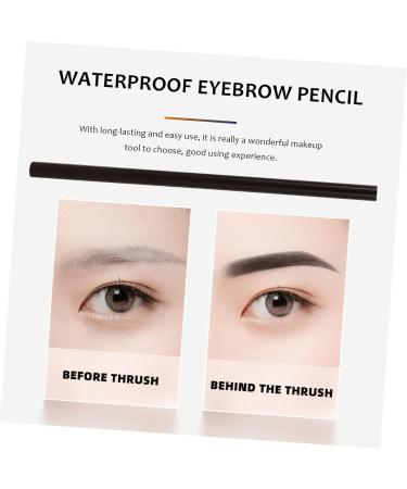 HAPINARY Hard Core Eyebrow Pencil Eyebrow Pencil Waterproof Makeup Gadgets Professional Eyebrow Pencil Wooden - Buy Online on GoSupps.com