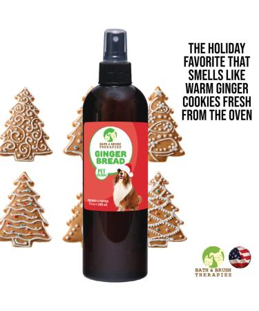 Gingerbread Pet Cologne 12.5 oz for Dogs | Long-Lasting Odor Eliminator | Cruelty-Free, Paraben-Free | Made in USA | Biodegradable & Non-Toxic - Buy Online on GoSupps.com