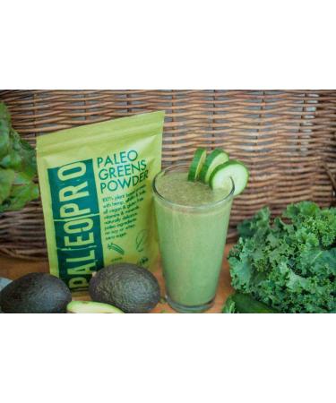 PaleoPro Paleo Greens Powder | Plant-Based Vegan Protein | 30 Servings - Buy Online on GoSupps.com