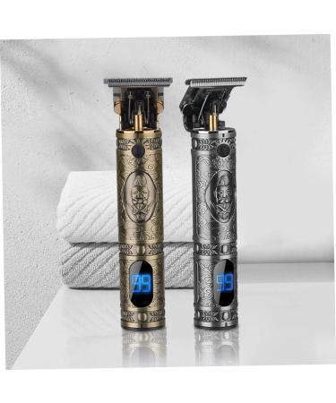 HONMEET 1 Set Oil Head Hair Clipper Applicator Bottle Electric Cordless Hair Clipper Haircut Kit Men Hair Clippers Hair Cutting Kit LCD Monitor Hair Trimmer Metal - Buy Online on GoSupps.com