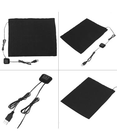 FAFEICY 5V USB Heating Cushion - Carbon Fiber Silicone Thermostat Digital LED Controller | Neck Back Stomach Relief | 1.5m Line Length - Buy Online on GoSupps.com