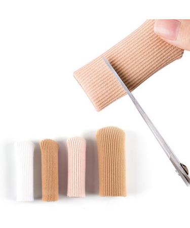 Soft Thumb Cover | Multipurpose Silicone Thumb Sleeves & Toe Caps | Finger Protector in Beige - International Shipping Available - Buy Online on GoSupps.com
