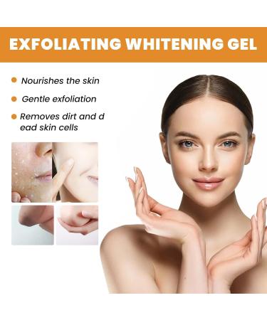 Gel exfoliant exfoliant pour le visage pour femme gel claircissant et claircissant gommage l'orange pour le visage des femmes r duit les taches de peau nettoyage en profondeur et lissage pour 3 pi ces. - Buy Online on GoSupps.com