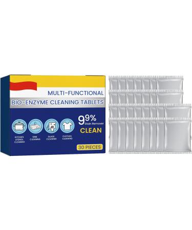 Bio-Enzyme Cleaning Tablets Remove Yellowing Leaving Fragrances Laundry Effervescent Tablets Filter Household Home Laundry Effervescent Tablets 2 Boxes - Buy Online on GoSupps.com