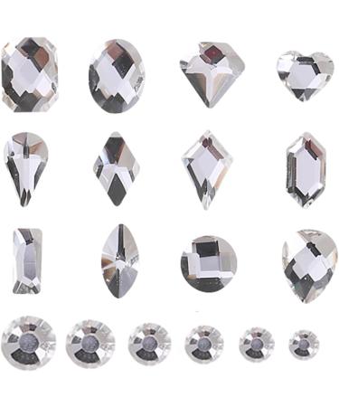 3120 White Diamond Nail Rhinestones - HOINCO Crystal AB Rhinestones for Nail Art DIY Decoration - Buy Online on GoSupps.com