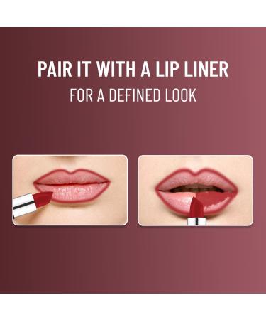 Swis-Beauty Pure Matte Lipstick | Long Lasting & Hydrating Hot Nude | Lightweight Formula 0.13 Fl Oz - Shop Now - Buy Online on GoSupps.com