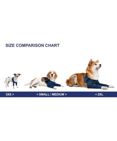MPS Medical Pet Shirt - TAZ2 Double Front Leg Sleeve for Dog X-Small - Buy Online on GoSupps.com