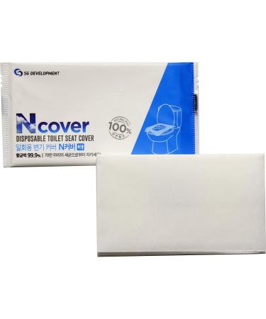Disposable Toilet Seat Covers 60PCS Individual Package. Travel Size. 100% Natural Wood Pulp. Flushable Paper Sanitary & Antibacterial Paper Suitable for Children and Adults N Cover - Buy Online on GoSupps.com