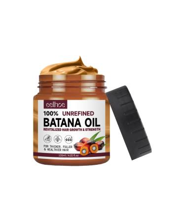 100% Natural Batana Oil Dr. Sebi Batana Oil from Honduras Unrefined for Men & Women 4.05 Fluid Ounces