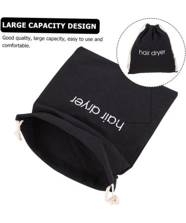 Baluue 4 Pcs Hair Dryer Storage Bag Straightener Bag Hair Dryer Accessories Storage Curl Hair Dryer Fabric - Buy Online on GoSupps.com