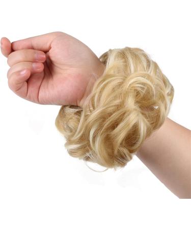 Hair Extensions Synthetic Bun Curly Messy Bun Donut Bun With Elastic Rubber Band Bun for Women Ponytail Extension Hair Bun Hair Pieces For Women (Color : 18T613) - Buy Online on GoSupps.com