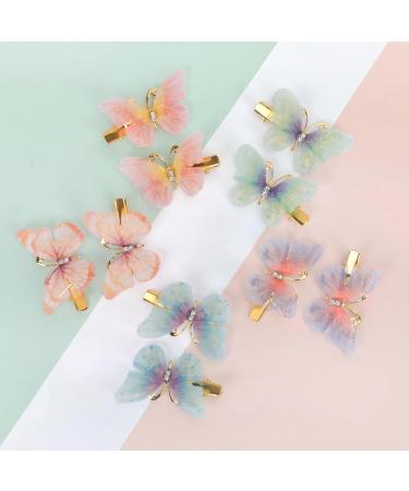 Butterfly Hair Clips 10 Pieces Mini Cute Butterfly Hair Accessories with Diamond Decorations Glitter Barrettes Butterfly Snap Hair Clips for Teens Women Hair Accessories Multicolor Multicolor Butterfly-10P - Buy Online on GoSupps.com