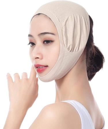 Facelifting V-Face Bandage - Double Chin Reduction & Facial Massage - 1 Piece & 2PCs Available for International Shipping - Buy Online on GoSupps.com
