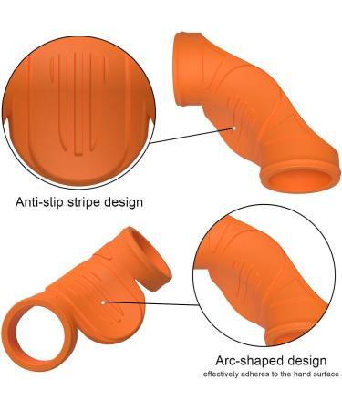 Baseball nest for hitting thumb protection ergonomic finger stabilizer sweatrepellent nonslip ankle protection for athletes men and young people prevents mistakes Orange - Buy Online on GoSupps.com