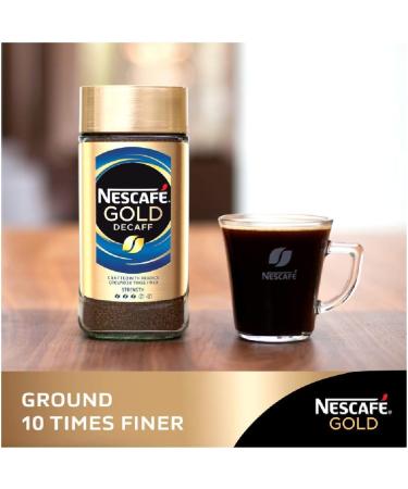 Nescaf Gold Blend Decaff Instant Coffee 200g (Pack of 4) - Buy Online on GoSupps.com