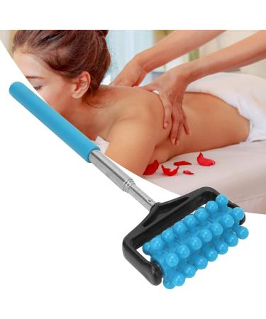 Verdant Touch Adjustable Back Roller - Telescopic Massager for Back Head & Arms | Sky Blue - International Shipping - Buy Online on GoSupps.com