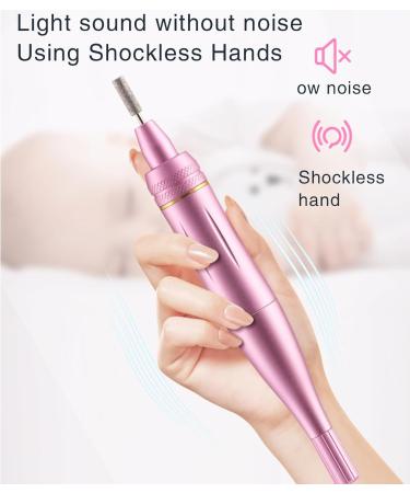 FEIlei Electric Nail Drill Electric Nail File Nail Drill Manicure with Nail Drill Bits - Buy Online on GoSupps.com