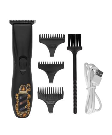 Low Noise Electric Hair Clipper with 3 Guide Combs Hair Beard Trimmer with Cleansing Brush Cordless Hair Shaver for Home Hair Salon Perfect Styling