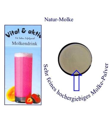 Molke Nature Neutral 2kg Whey Powder - Protein Shake & Bathing Additive | Wellness Drink for Fasting Cure - 1kg x 2 Pack (Banana & Strawberry Flavors) - Buy Online on GoSupps.com