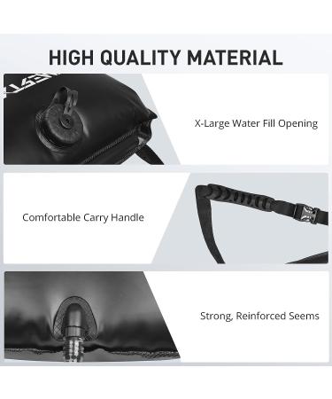 Extremus Rainbow Falls Camping Shower - 6.6 Gallons Solar Heating PVC Bladder - Buy Online on GoSupps.com