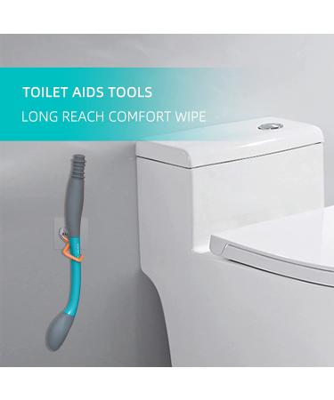 Long Reach Bottom Buddy Wiping Aid - Freedom Wand for Limited Mobility, Seniors, Pregnancy, Disabilities, Arthritis, Surgery - Easy Self Wipe Toilet Aid for Fat People - Buy Online on GoSupps.com