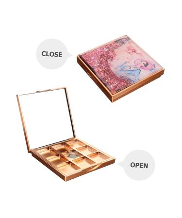 Buy FOMIYES Quicksand Eyeshadow Palette - Empty Makeup Tray for Custom Eyeshadow Designs | International Shipping - Buy Online on GoSupps.com