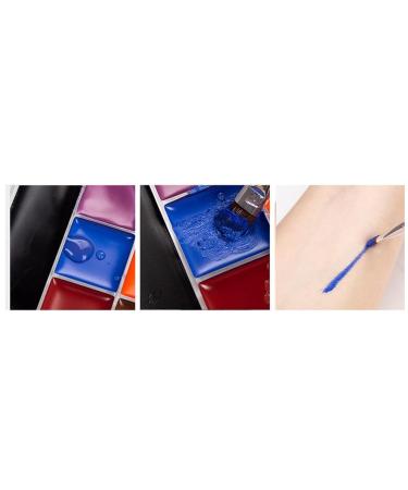 Professional Face Painting Kit - 20 Colors Oil Paint Set for Masquerade & Festivals - Body & Face Paint Supplies - Buy Online on GoSupps.com