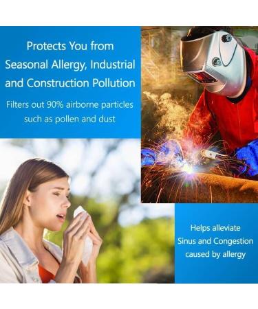 WoodyKnows Super Defense Nose Filters - Round Size M 6 Pack | Effective Air Filtration for Allergies & Pollution - Buy Online on GoSupps.com