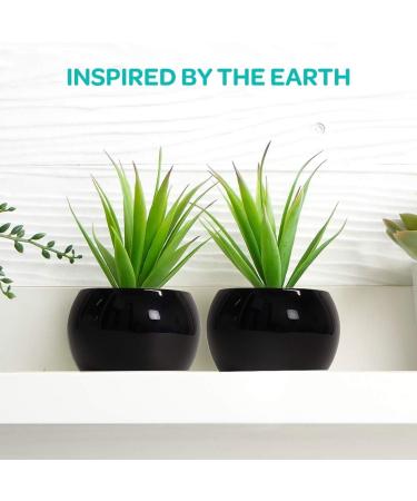 Hearts & Crafts Jet Black Marble Ceramic Bowls 13 oz - Set of 6 | Multi-Use Pots for Candle Making, Arts & Crafts, Storage, Gifts & More - Buy Online on GoSupps.com