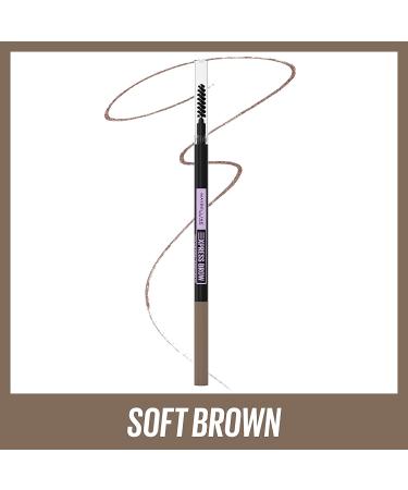 Maybelline Brow Ultra Slim Defining Eyebrow Pencil - Soft Brown - Buy Online on GoSupps.com