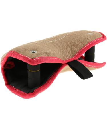 Easnea 2 Handle Targeting Jute Bite Wedge Tug Toy Dogs Bite Sleeve Arm Protection for Dogs Work Dog Puppy Training Playing - Buy Online on GoSupps.com