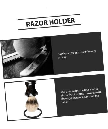 Beaupretty 3-in-1 Hair & Beard Shaving Brush Holder | Soap Shell & Razor Stand for Men - Perfect Gift for Manual Shaving Enthusiasts - Buy Online on GoSupps.com