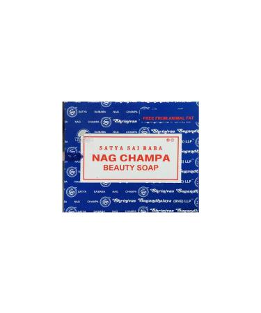 Satya Nag Champa Natural Soap Regular Bar Sai Baba 75g 2.5 oz
