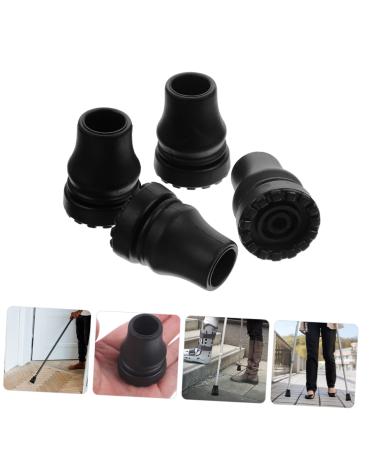 Oatipho Crutch Pads - 4 Pack Crutch & Walking Stick Tips | Durable Plastic & Rubber Tips for Hiking & Mobility Support - Buy Online on GoSupps.com