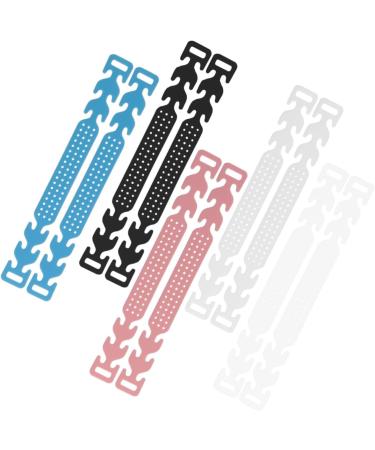 FOMIYES 20 Pack Mask Strap Buckle - Ear Extension Hook for Face Cover - Anti-Strangulation Accessories in Pink & Light Blue - Buy Online on GoSupps.com