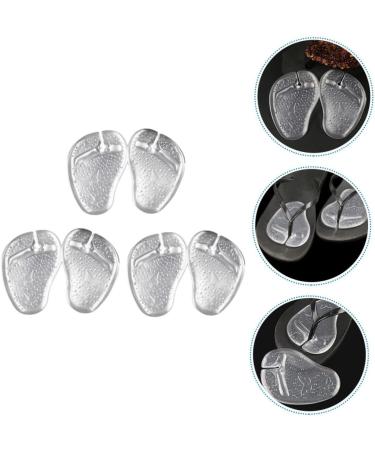 NOLITOY 6 Pairs Forefoot Slipper Pads - Silicone Toe Protectors & Shoe Inserts - Skin-Friendly Gel Pads for Comfort & Protection Ideal for Sandals - Buy Online on GoSupps.com
