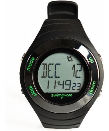 Swimovate Poolmate2 Black - One Size | Best Swim Tracking Watch - Buy Online on GoSupps.com