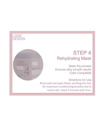 Alfaparf Lisse Design Keratin Therapy Rehydration Mask 500ml - Hydrating Hair Treatment for Smooth & Shiny Hair | International Shipping Available - Buy Online on GoSupps.com