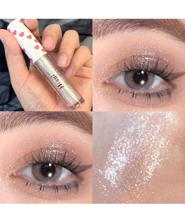 Waterproof Diamond Glitter Liquid Eyeliner Shimmer Eyeshadow Makeup Metallic Lying Silkworm Pen Eye Beauty Party Makeup Tools (Color : 02) - Buy Online on GoSupps.com