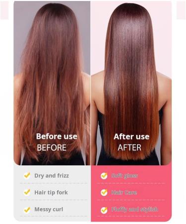 miduoidn Frizz-Free Hair Styling With 4-speed Temperature Control Negative Ion Hair Care Device Wireless Straight Hair Comb Pink - Buy Online on GoSupps.com