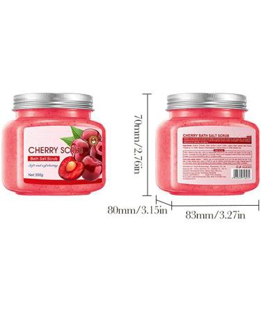 Exfoliating Clarifying Scrub Exfoliating Body Scrub Body Scrub Natural Brazilian Coffee Gentle Exfoliating Orange Body Scrub Body Cleansing Exfoliating Dead Skin (350g Cherry) - Buy Online on GoSupps.com