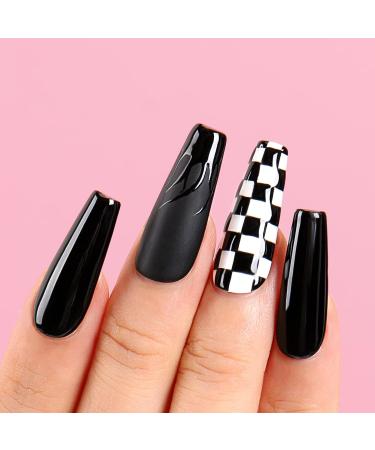 AIMEILI Gel Nail Polishes Red Black Glitter Gel Polish Set Soak Off UV LED Nail Salon Set Gel Varnish Manicure Set - Long Lasting & Easy to Apply 6pcs X 10ml - Kit 21 KIT6-21 1.67 ml (Pack of 6) - Buy Online on GoSupps.com